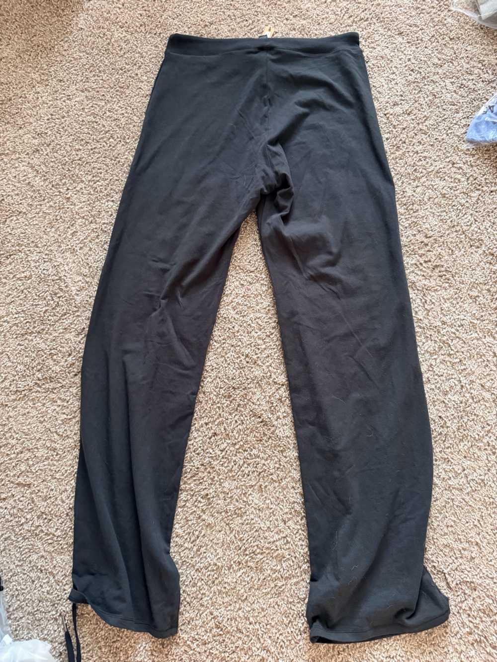 SKIMS Black Drawstring Lounge Pants - Picture 11 of 11